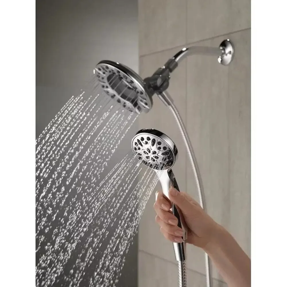 Delta In2ition ProClean 6-Setting Handheld Shower Head Chrome 75654